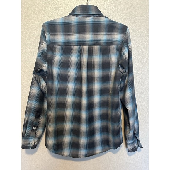 DIXXON Flannel Company Lost Coast Blue Plaid Flannel Button-Up Shirt Men's XS - Picture 7 of 7